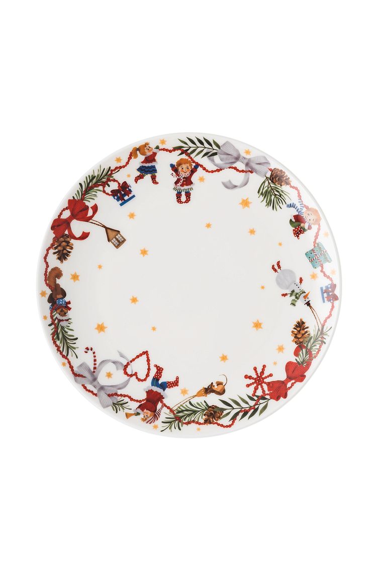 R_Christmas_songs_2021_Biscuit_plate_28_cm