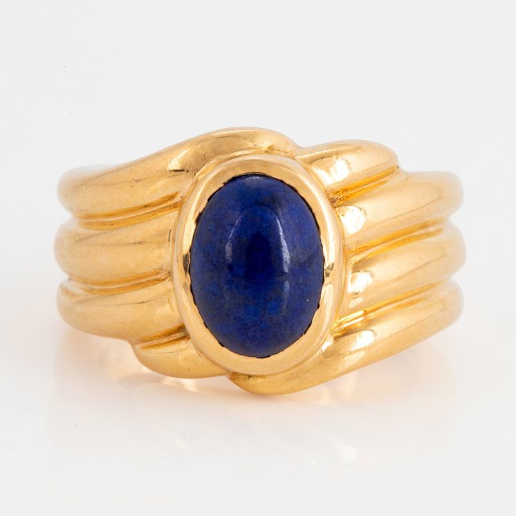 Van Cleef et Arpels ring 18K guld med lapis lazuli