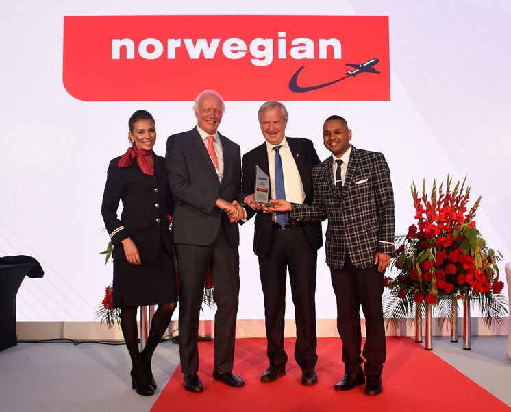 Norwegian utsett till "Årets flygbolag" av CAPA