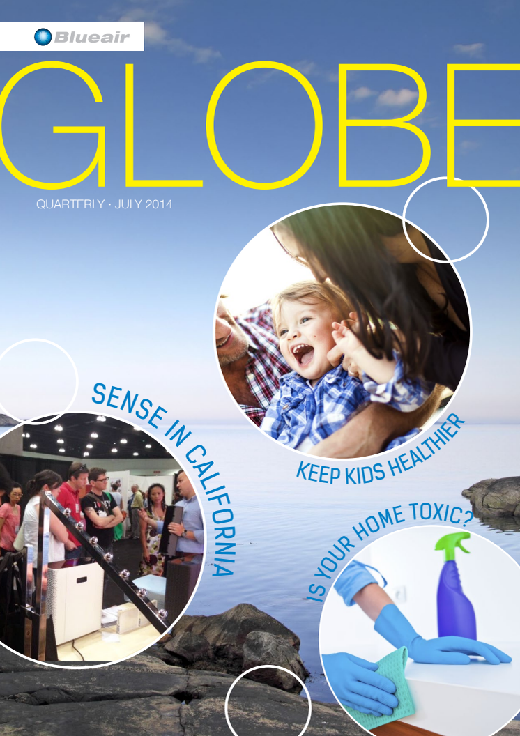 Blueair Globe Magazine Explores Indoor Air Quality Issues