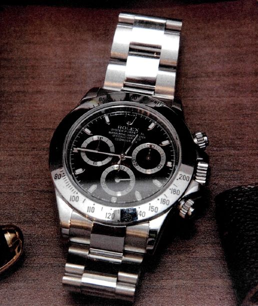 Rolex watch that belonged to Gill