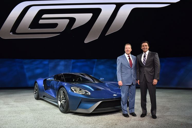 NAIAS 2015 - afsløring af ny Ford GT