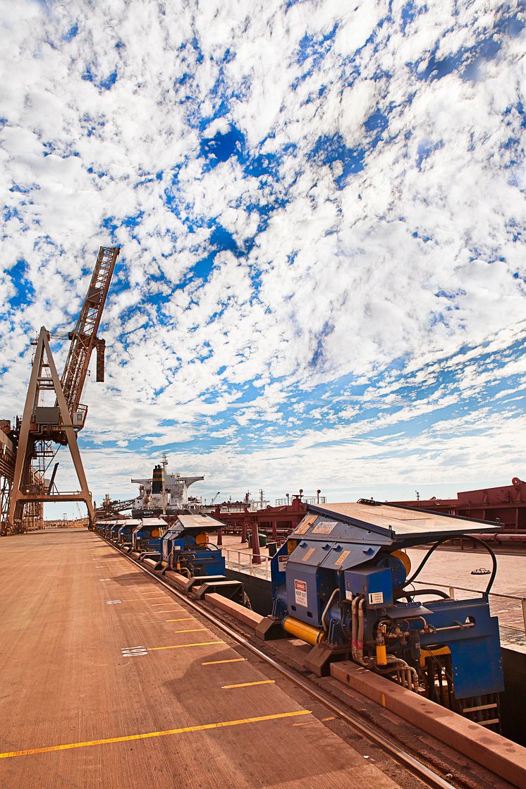 Mooring out of this world? MoorMaster™  automated mooring units at Port Hedland Western Australia #cavotec #ports
