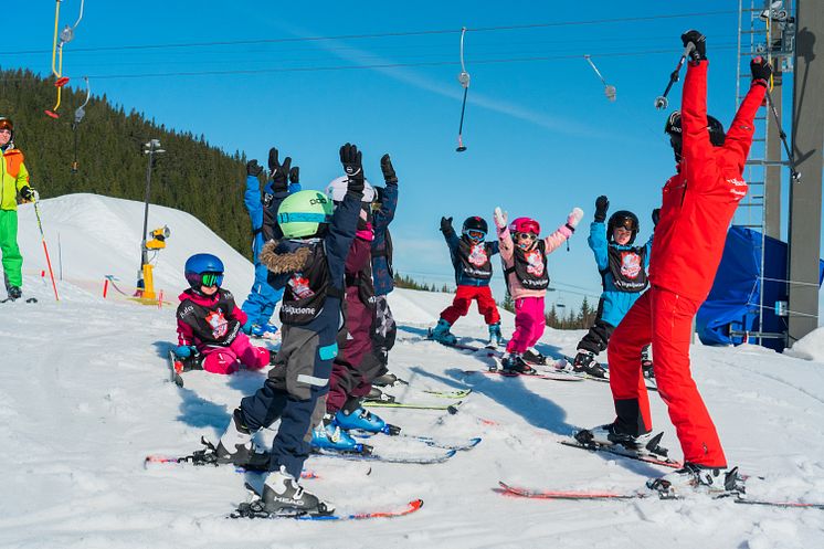 Skiskole for barna