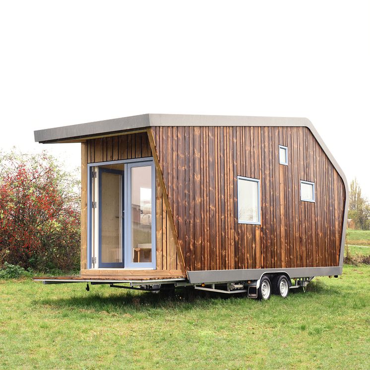 Tiny House mit Kebony Holzfassade