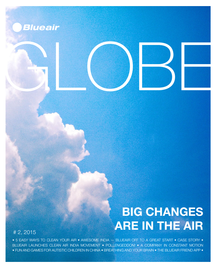 Blueair Globe Magazine, Q2, 2015