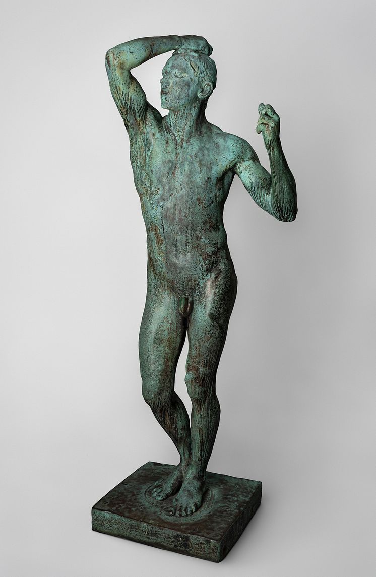 Auguste Rodin, The Age of Bronze, 1875–76. Bronze. KODE Art Museums and Composer Homes, Bergen.