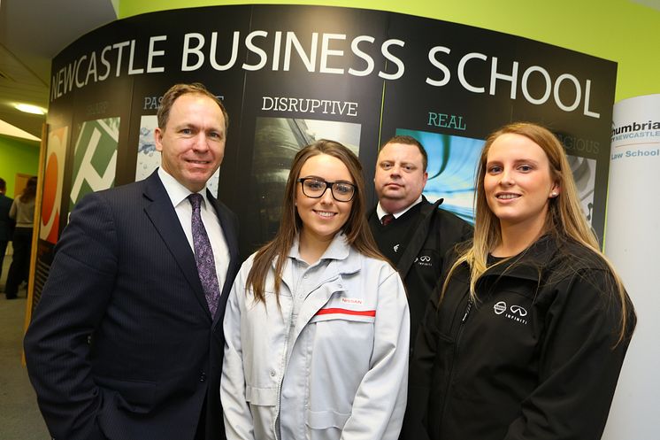 Car making giant favours Newcastle Business School students