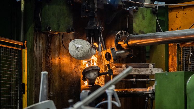 Lundbergs Pressgjuteri use induction furnaces in aluminium die-casting.