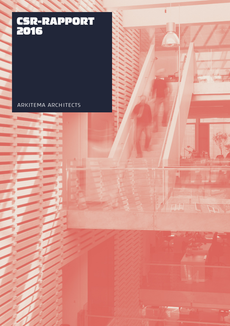 Arkitema Architects - CSR-rapport 2016