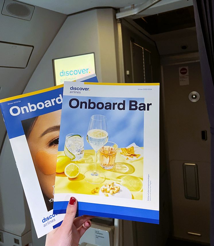 Discover Airlines_Onboard Bar und Shop