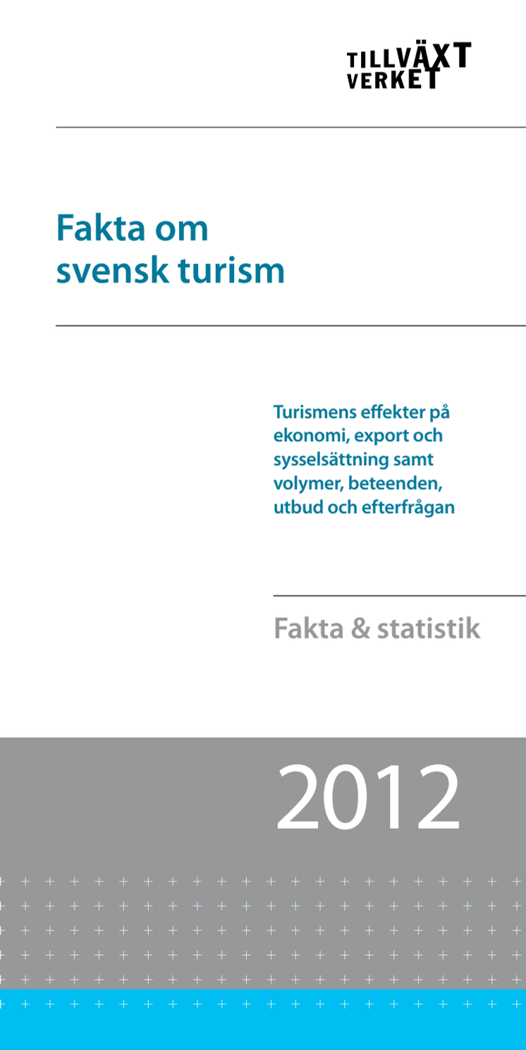 Turismens årsbokslut 2012