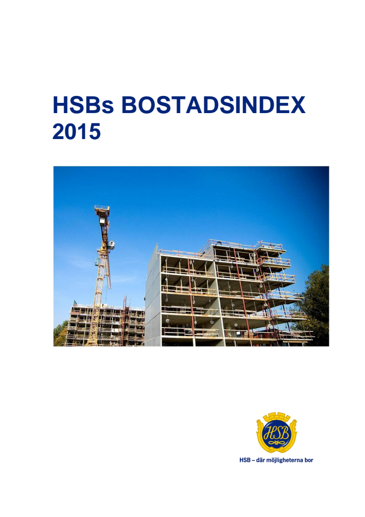 HSBs Bostadsindex 2015