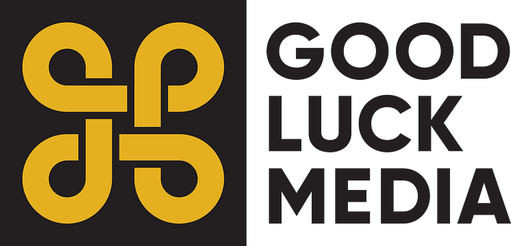 good luck media logo