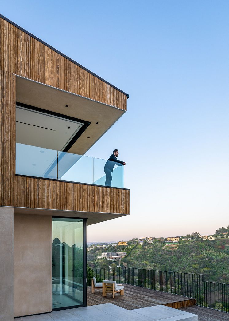 Traumhaftes Panoramahaus mit Kebony Fassade