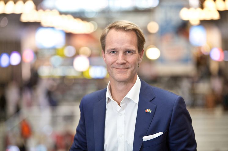 Petter Essén, affärschef på SJ.