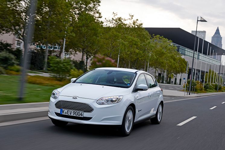 Ford Focus Electric ble nylig lansert i Norge