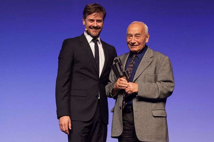Eugen Gomringer mit dem Kulturpreis Bayern 2015 ausgezeichnet