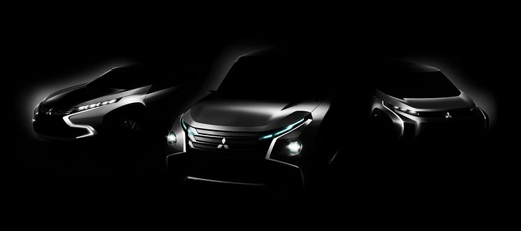Mitsubishi visar tre nya konceptbilar i Tokyo