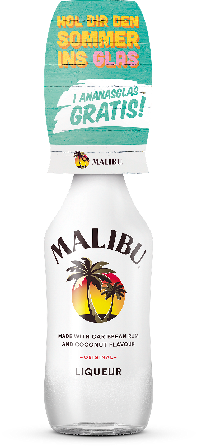 Malibu Promotion mit ausgezeichnetem Pappblister 
