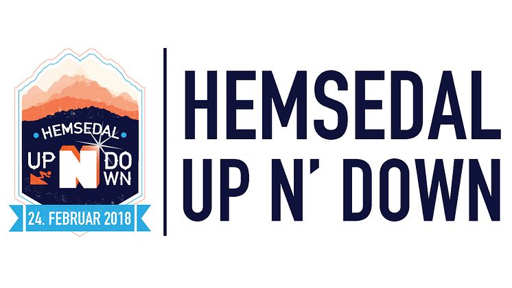 Logo liggende Hemsedal Up N' Down