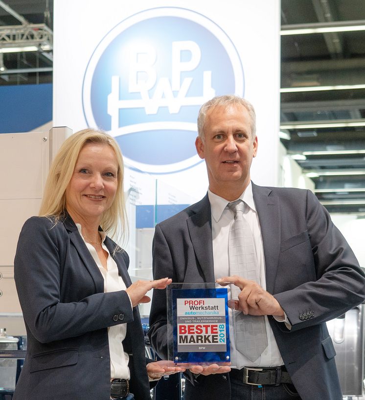 BPW "Beste Profi Werkstatt" Award