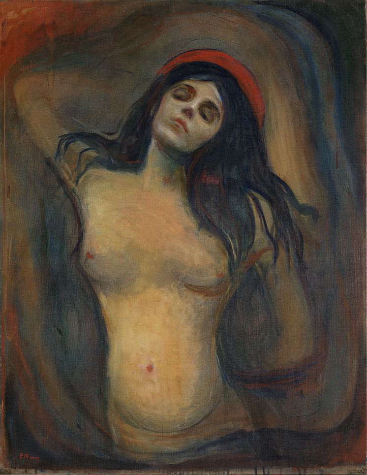 Edvard Munch Madonna (1894-95) Foto Børre Høstland/Nasjonalmuseet