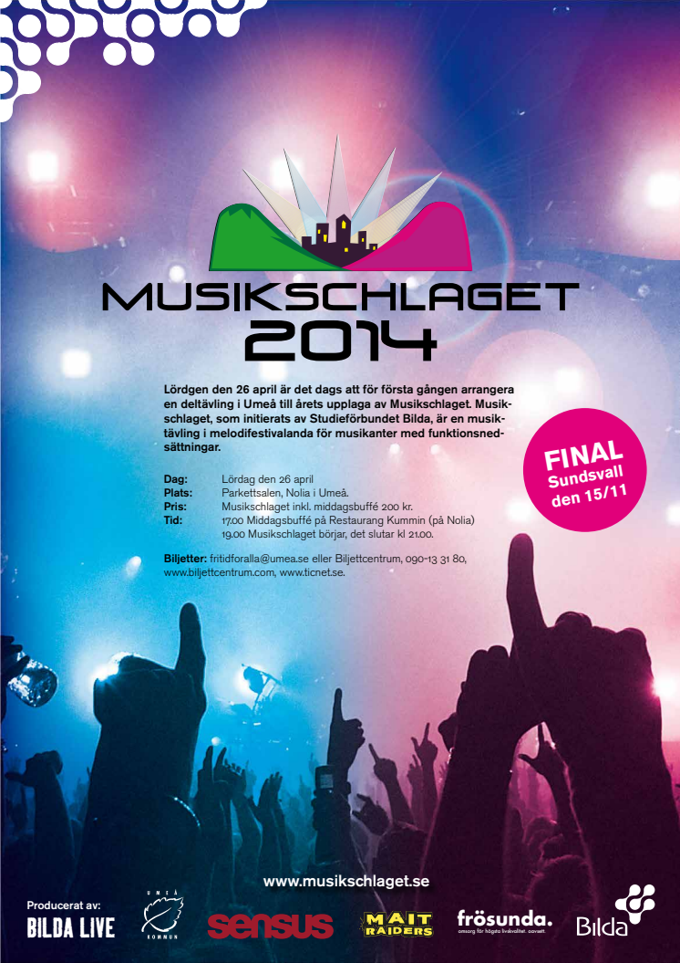 Affisch för Musikschlaget