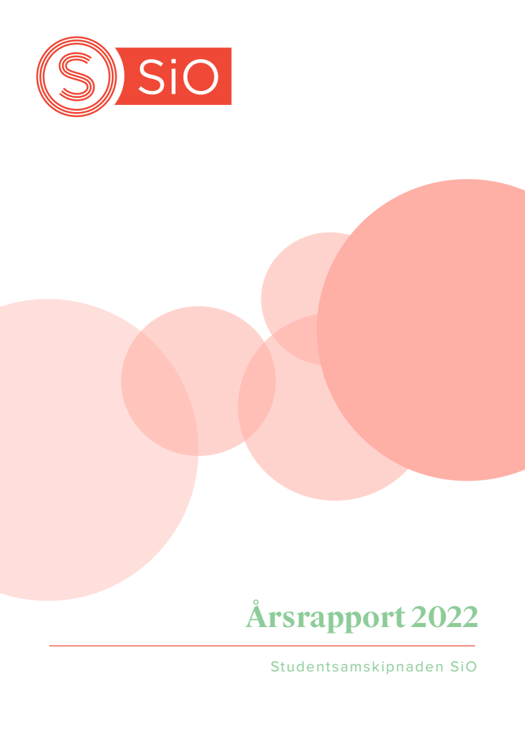 SiOs årsberetning for 2022
