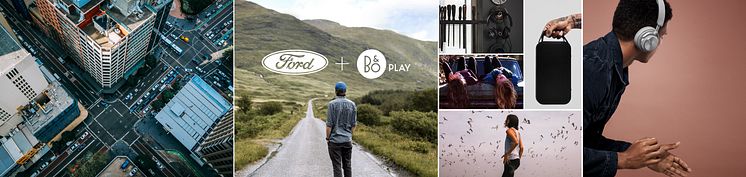 HARMAN och Ford skapar B&O PLAY-ljudsystem.