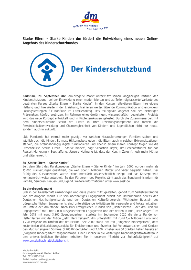 21-09-20 PM_Starke Eltern  Starke Kinder_dm fördert die Entwicklung eines neuen Online-Angebots des Kinderschutzbundes.pdf