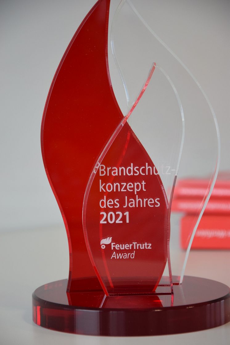 Der FeuerTrutz Award 2021 in der Kategorie Brandschutzkonzepte geht an Christoph Valhaus und Patrick Sonntag von der Gruner Deutschland GmbH.