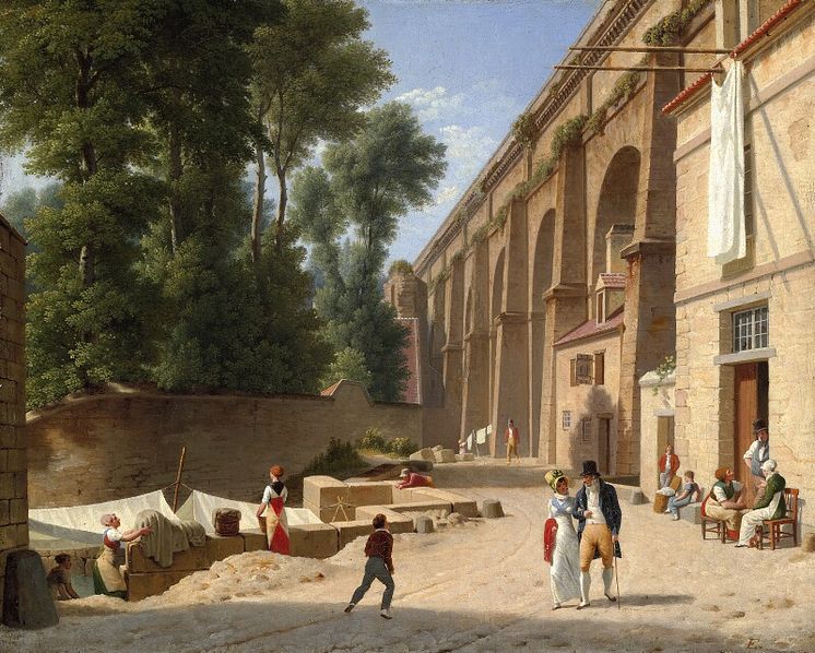 C.W. Eckersberg: The Aqueduct in Arcueil, 1812. Sold for DKK 5.6 million (€ 975,000 including buyer’s premium) 