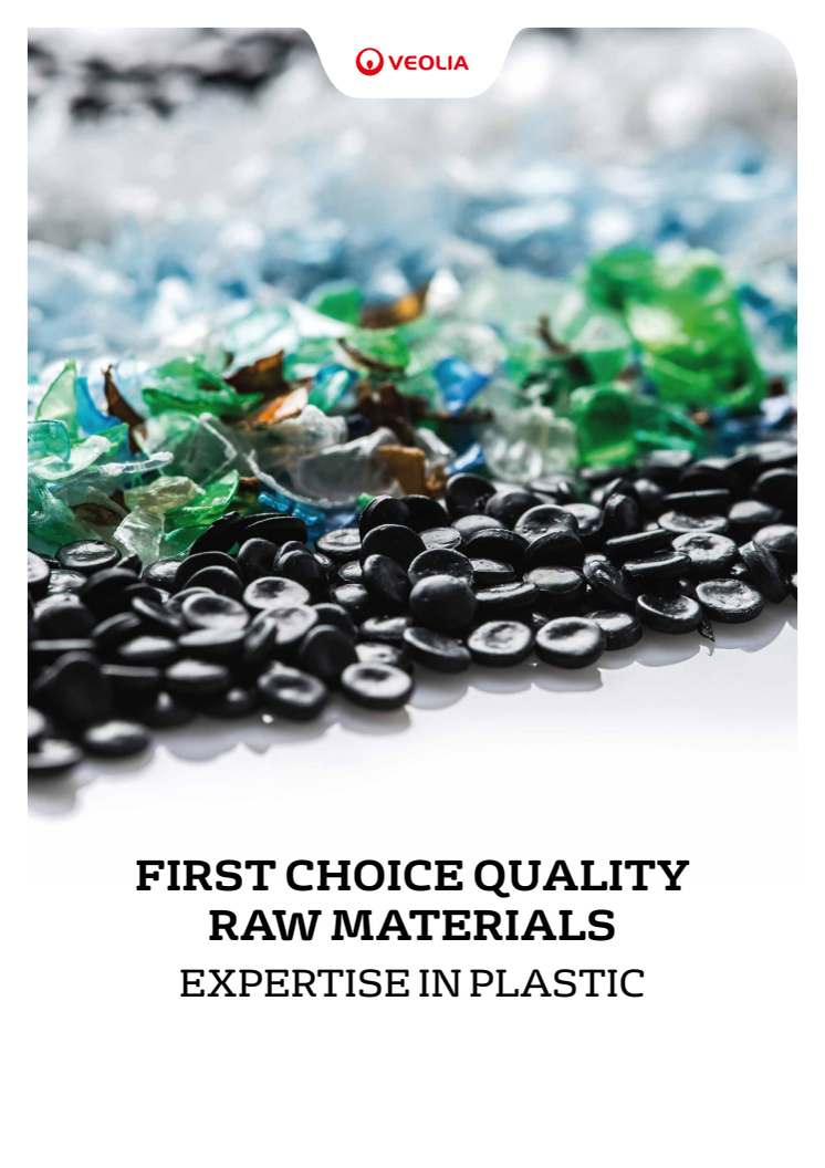 First Choice Quality Raw Materials: Expertise in Plastics