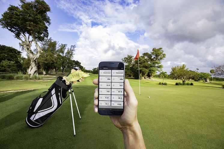 OnDeck Lifestyle Golf Kontrolle der Sensoren 