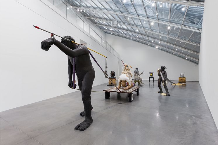 Installation view: Nicole Eisenman - Giant Without a Body. (c) Astrup Fearnley Museet / Photo: Christian Øen