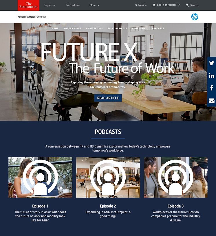  Future X – The Future of Work