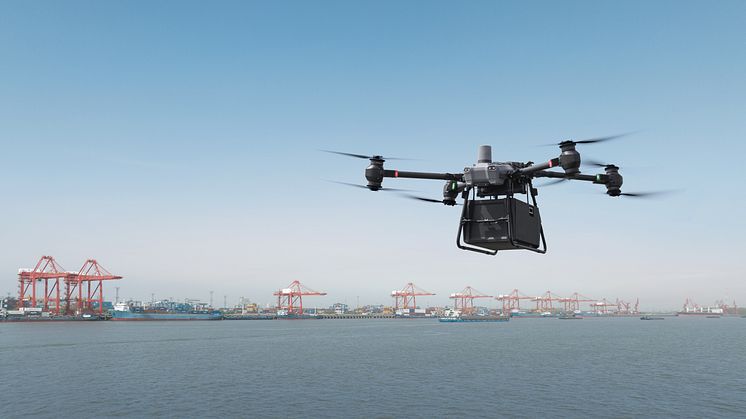 El primer dron de reparto de DJI despega a nivel mundial