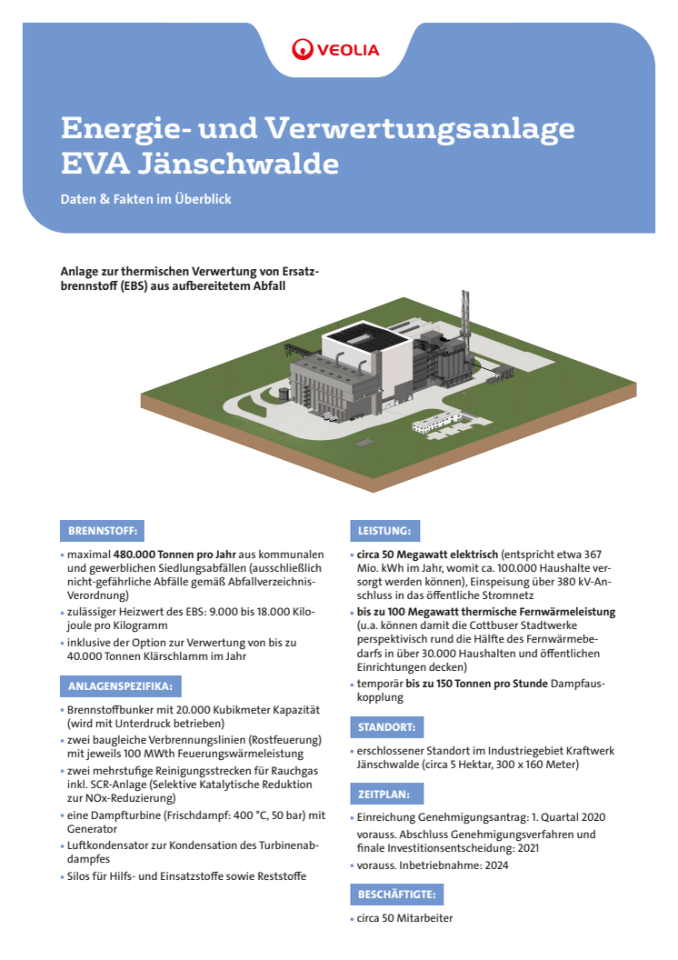 Fact-Sheet EVA Jänschwalde