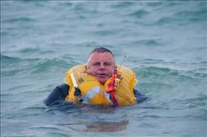 Hi-res image - Ocean Signal - Ocean Signal rescueME MOB1 on a life jacket