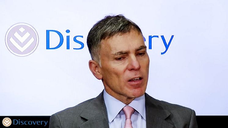 Discovery CEO Adrian Gore shares his thoughts on Discovery and the importance of wellness 