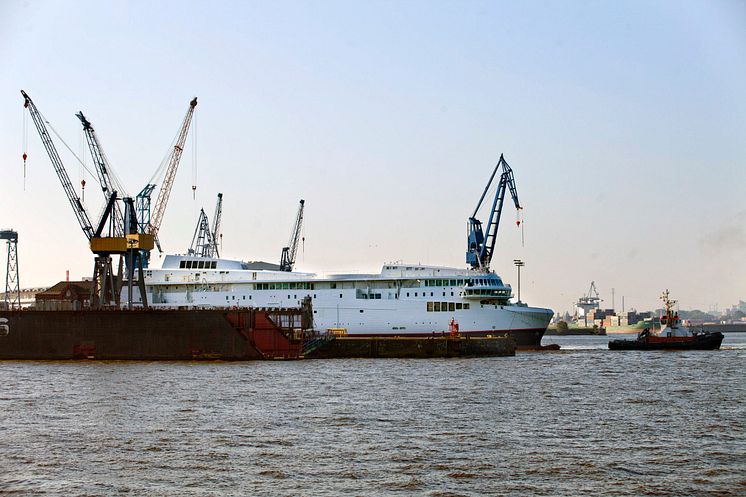 Det første GR-skib er ankommet til Hamburg_3