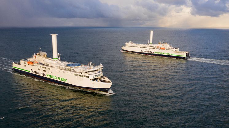 Scandlines hybrid ferry Berlin and Copenhagen with rotor sail_7