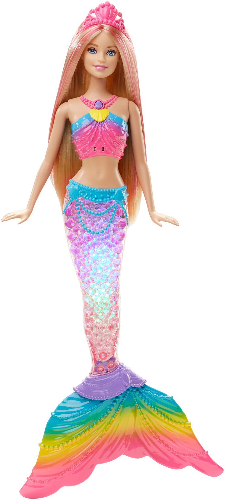 Barbie 4 Königreiche Regenbogenlicht-Meerjungfrau