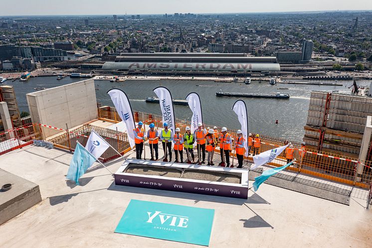 Topping out Maritim Hotel Amsterdam preview