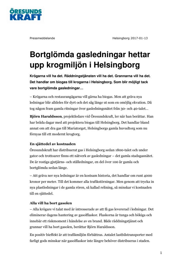 Bortglömda gasledningar hettar upp krogmiljön i Helsingborg