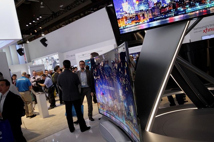 Buet UHD-TV fra Samsung