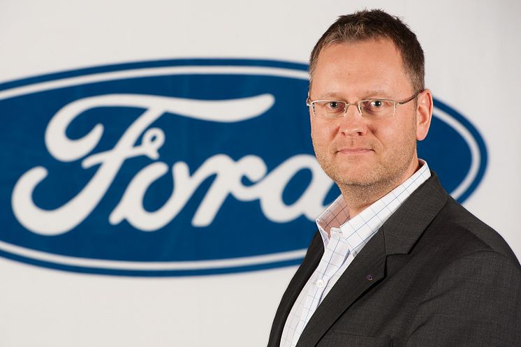 Per Gunnar Berg, ny adm. dir i Ford Motor Norge, overtar ansvaret for et bilmerke i medvind