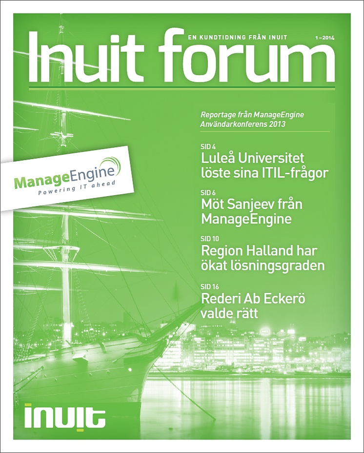 Kundtidningen Inuit forum 2014 - 1