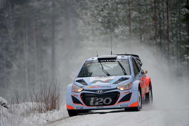 Hyundai i20 WRC i Rally Sweden